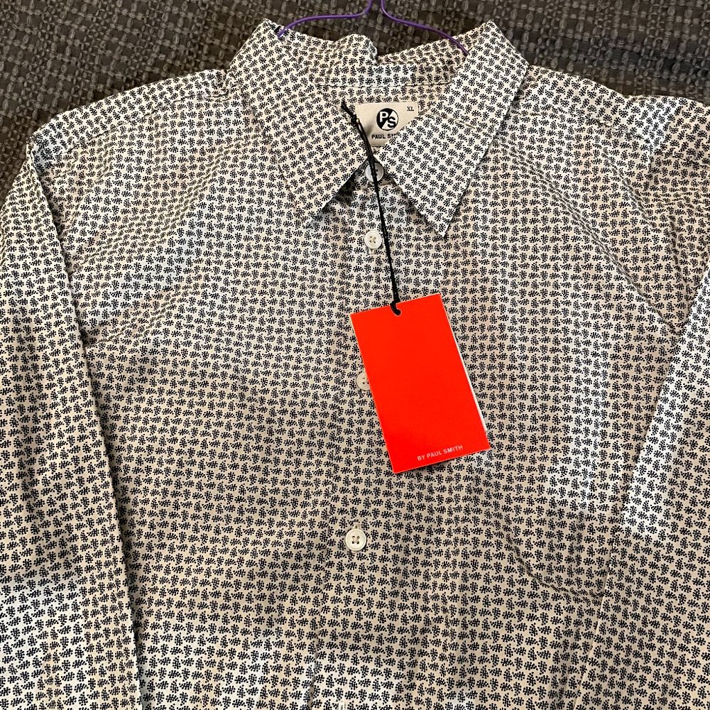 NWT Paul Smith - PS by Paul Smith - Dress Shirt - SIZE XL